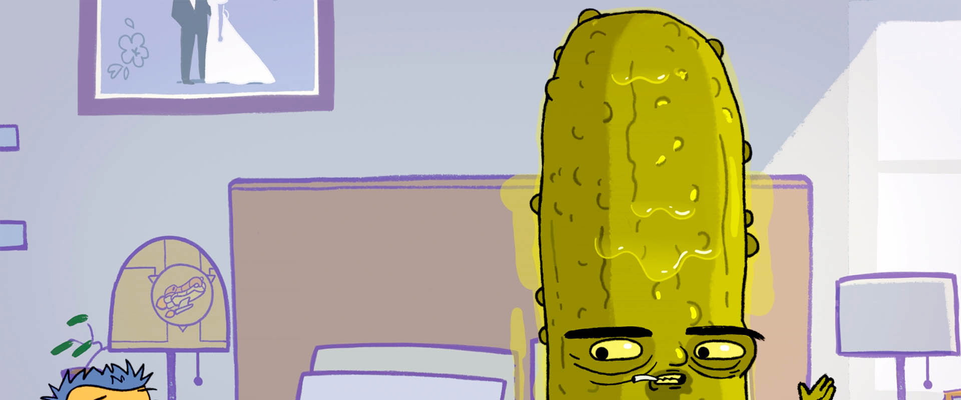 The Pickle backdrop