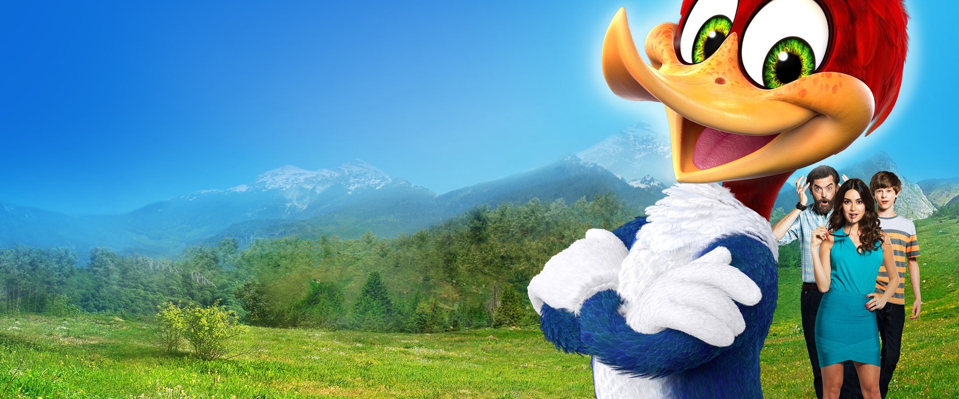 Woody Woodpecker backdrop