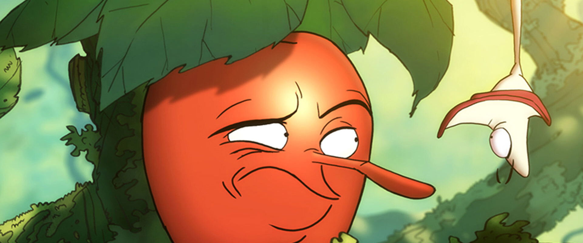 The Apple & The Worm backdrop