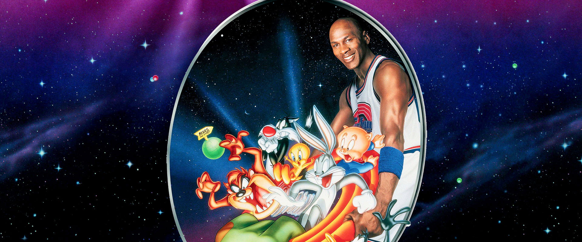 Space Jam backdrop