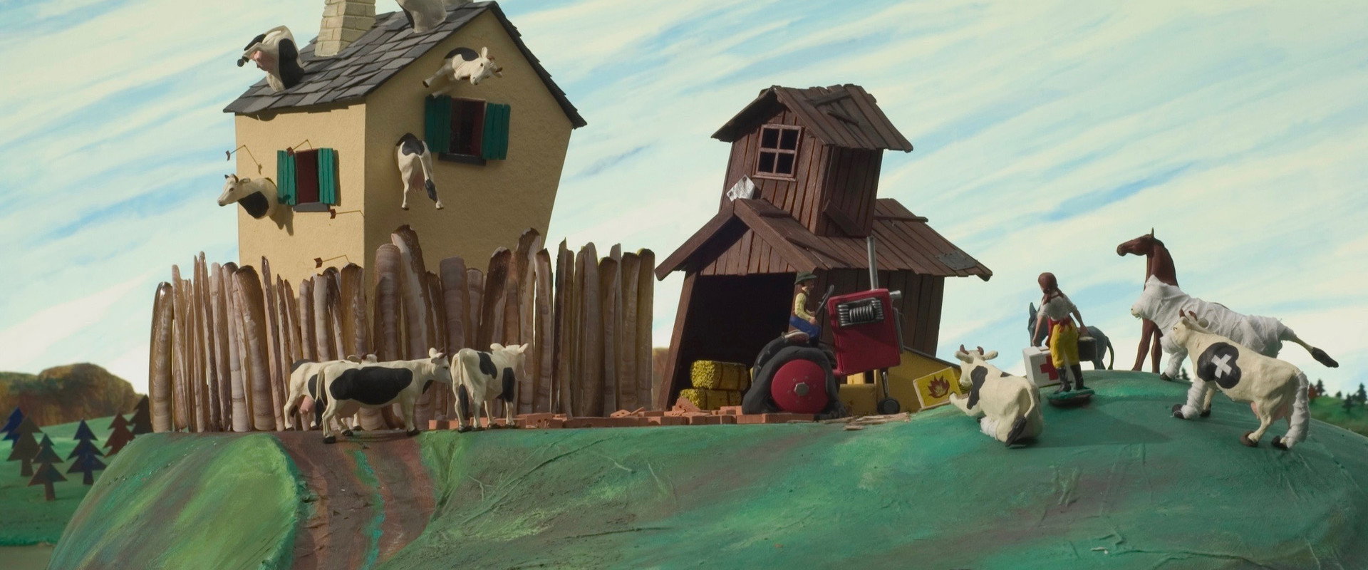 A Town Called Panic backdrop