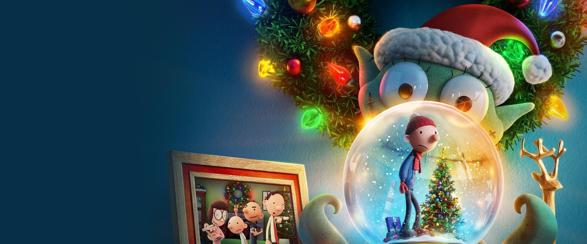 Diary of a Wimpy Kid Christmas: Cabin Fever backdrop