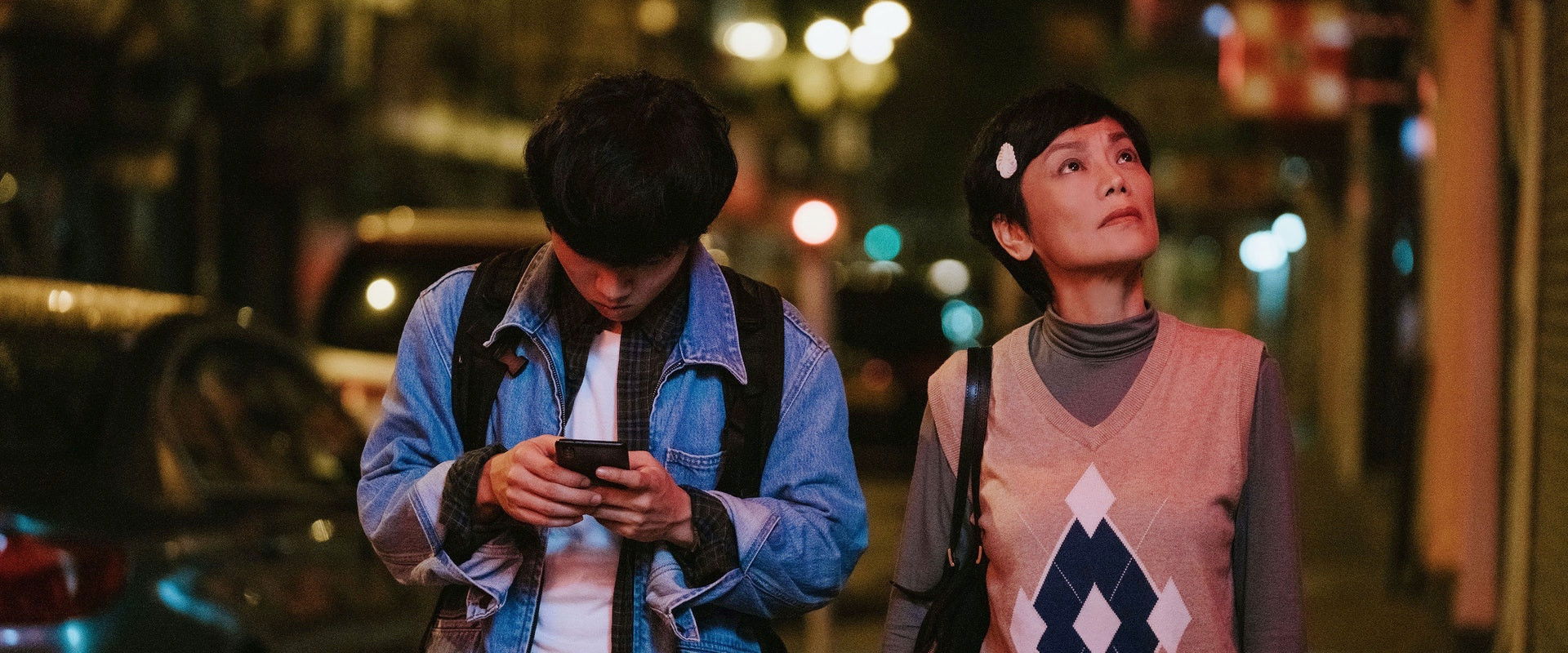 A Light Never Goes Out backdrop