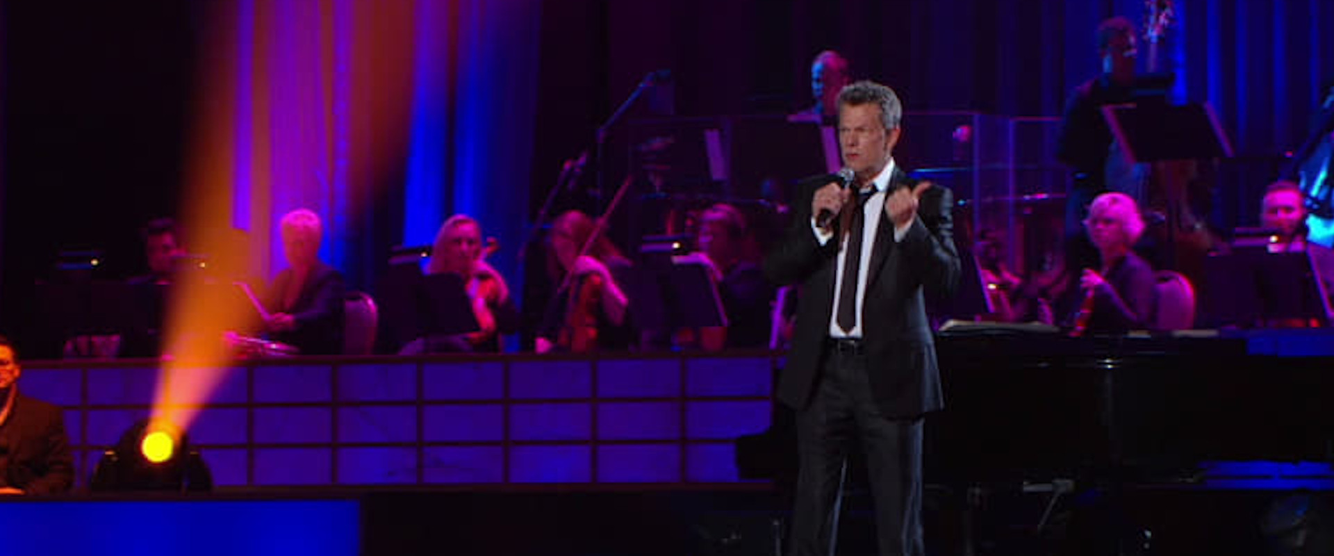 Hit Man: David Foster & Friends backdrop