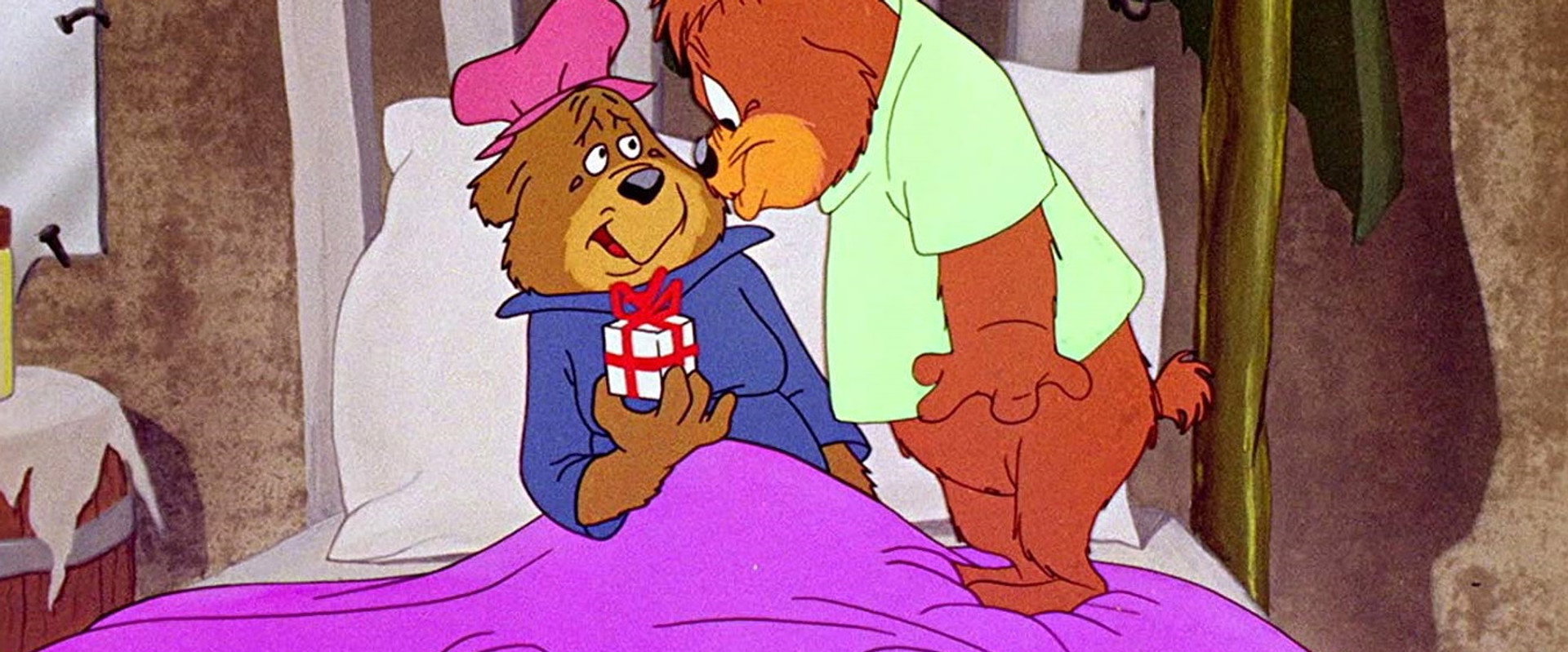 A Bear for Punishment backdrop