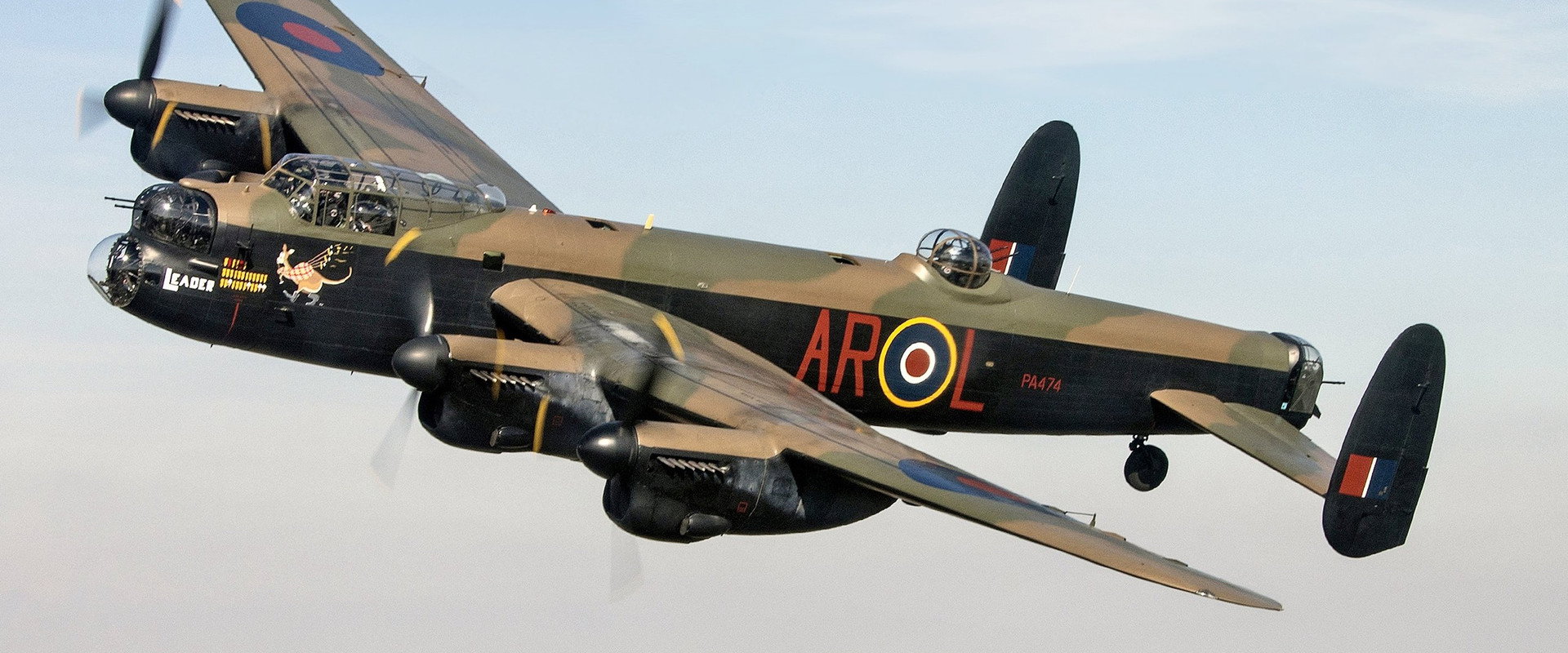 Lancaster Bombers backdrop