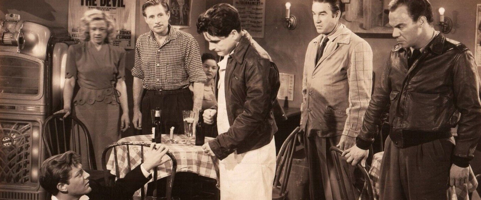 The Burning Cross backdrop