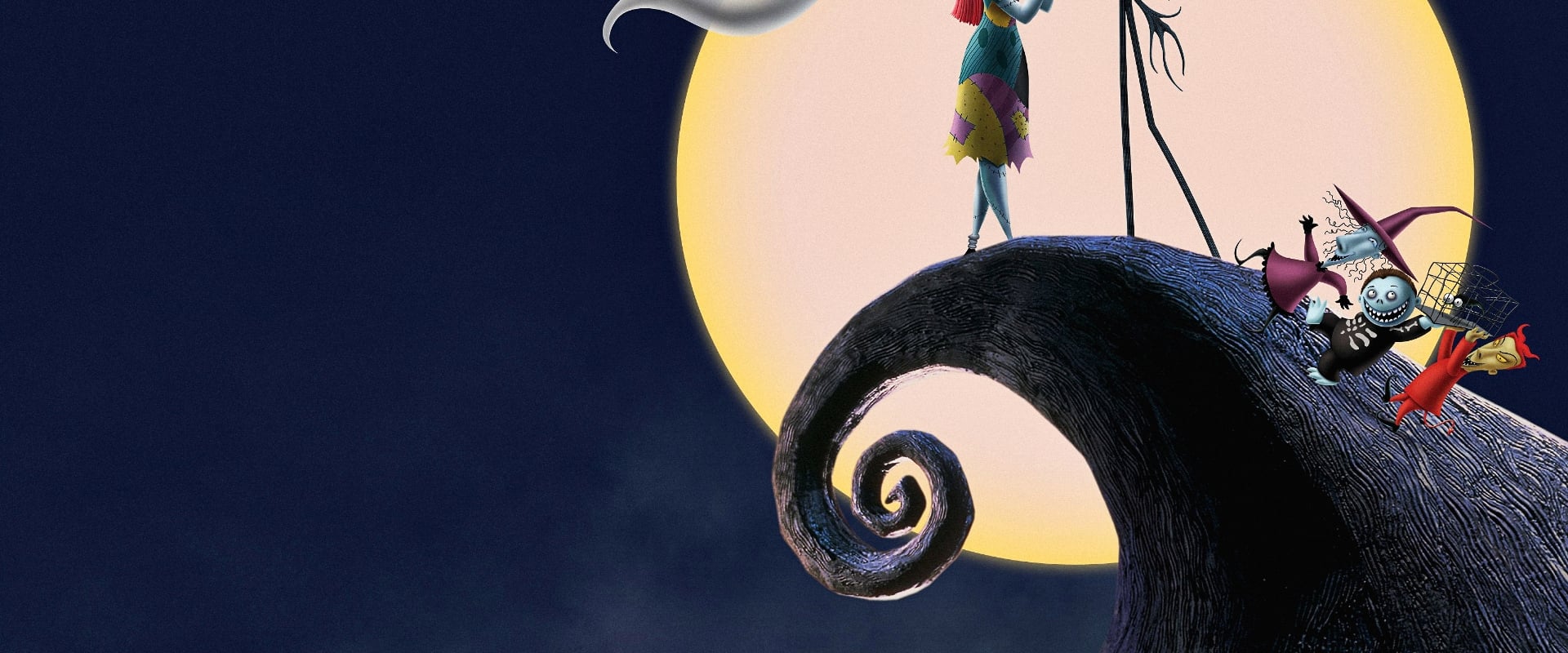 The Nightmare Before Christmas backdrop