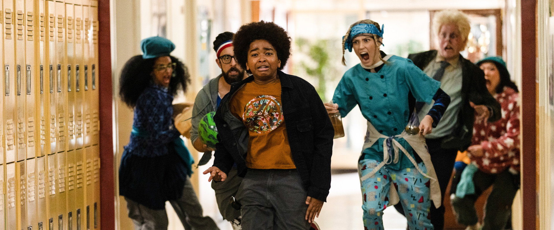 My Weird School backdrop