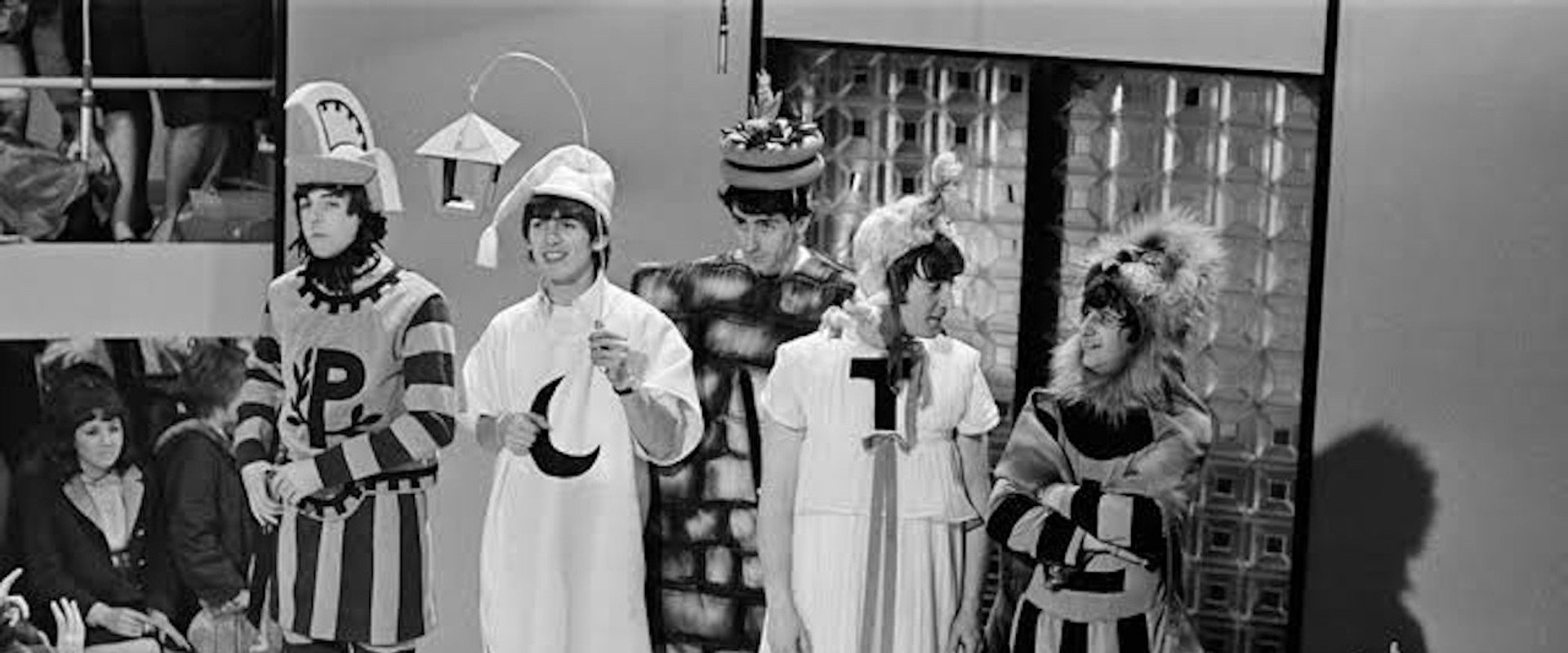 Around the Beatles backdrop