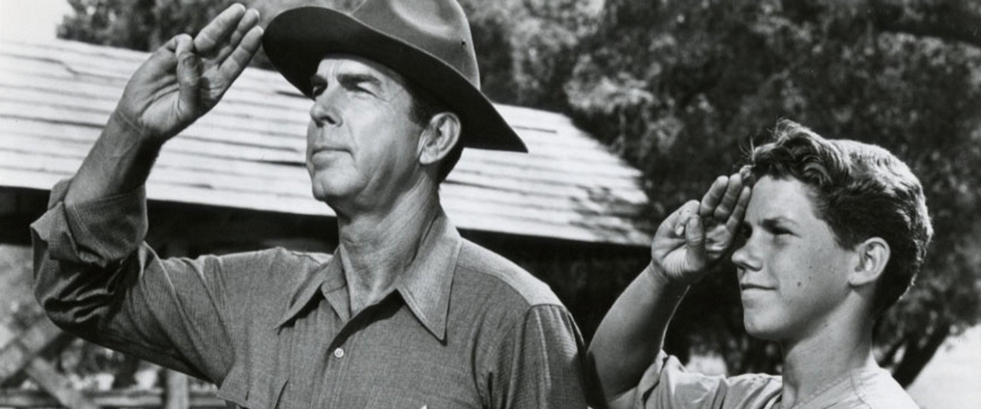 Follow Me, Boys! backdrop