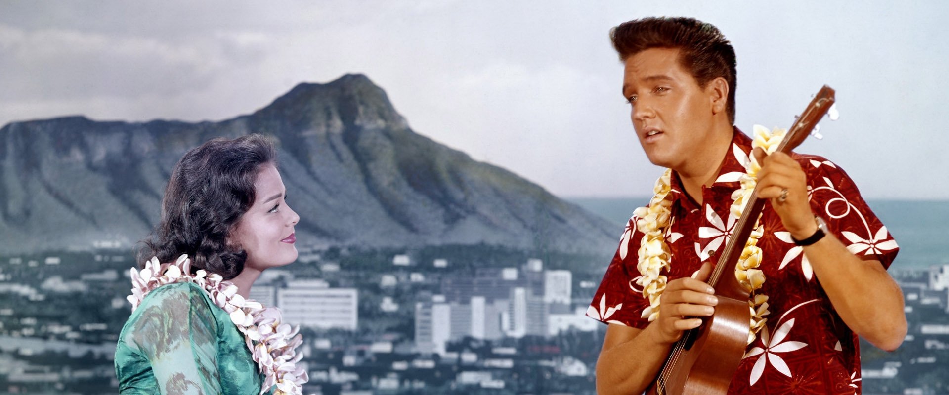 Blue Hawaii backdrop