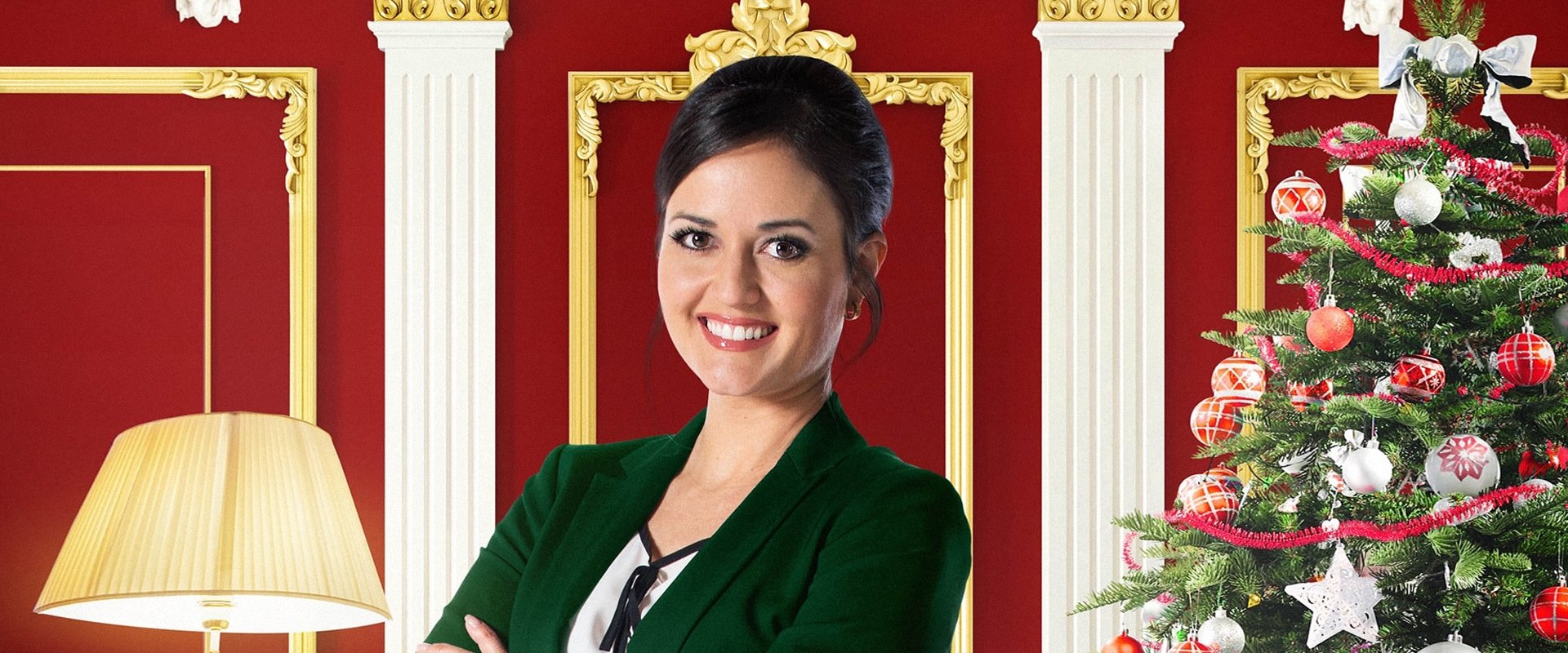 Crown for Christmas backdrop