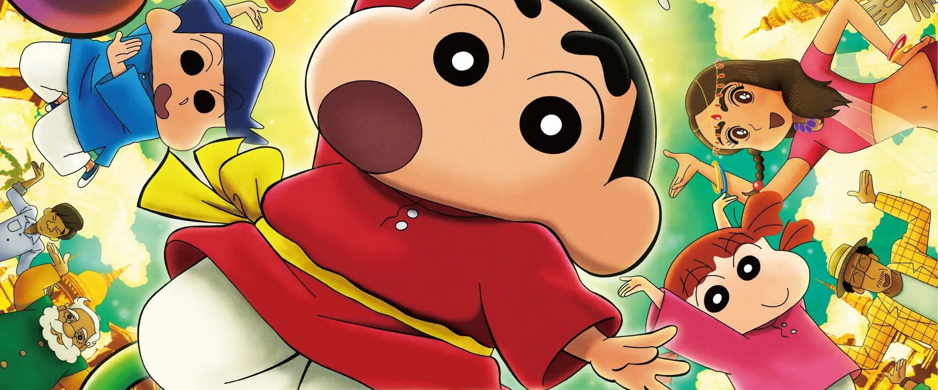 Crayon Shin-chan the Movie: Super Hot! The Spicy Kasukabe Dancers backdrop