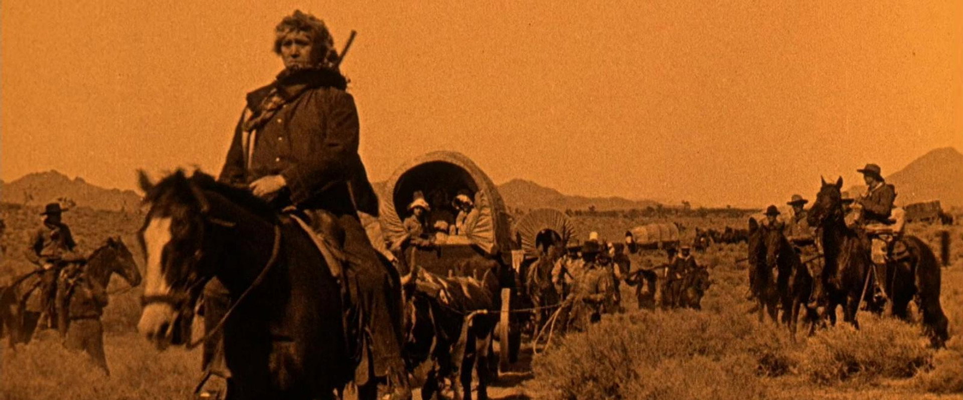 Wagon Tracks backdrop