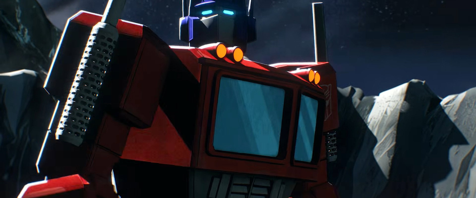 Optimus Prime Awakening backdrop