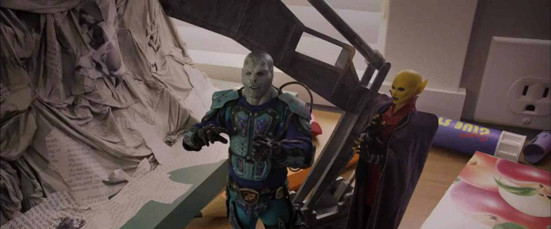 Aliens Ate My Homework backdrop