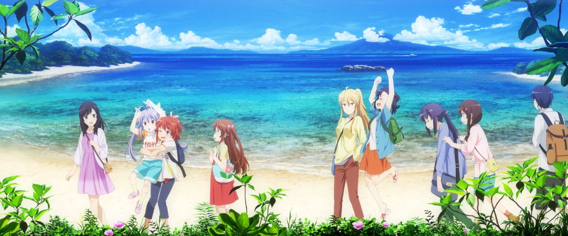 Non Non Biyori: Vacation backdrop