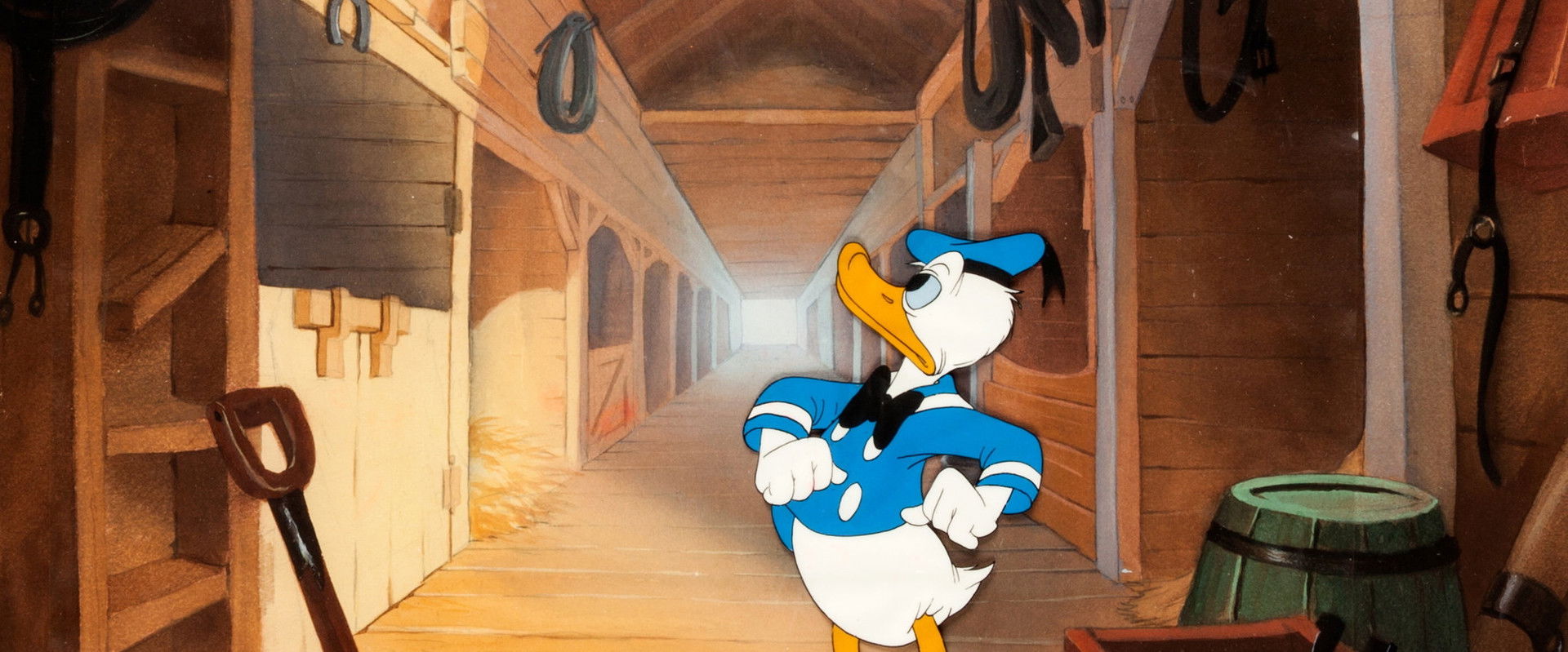 Old MacDonald Duck backdrop