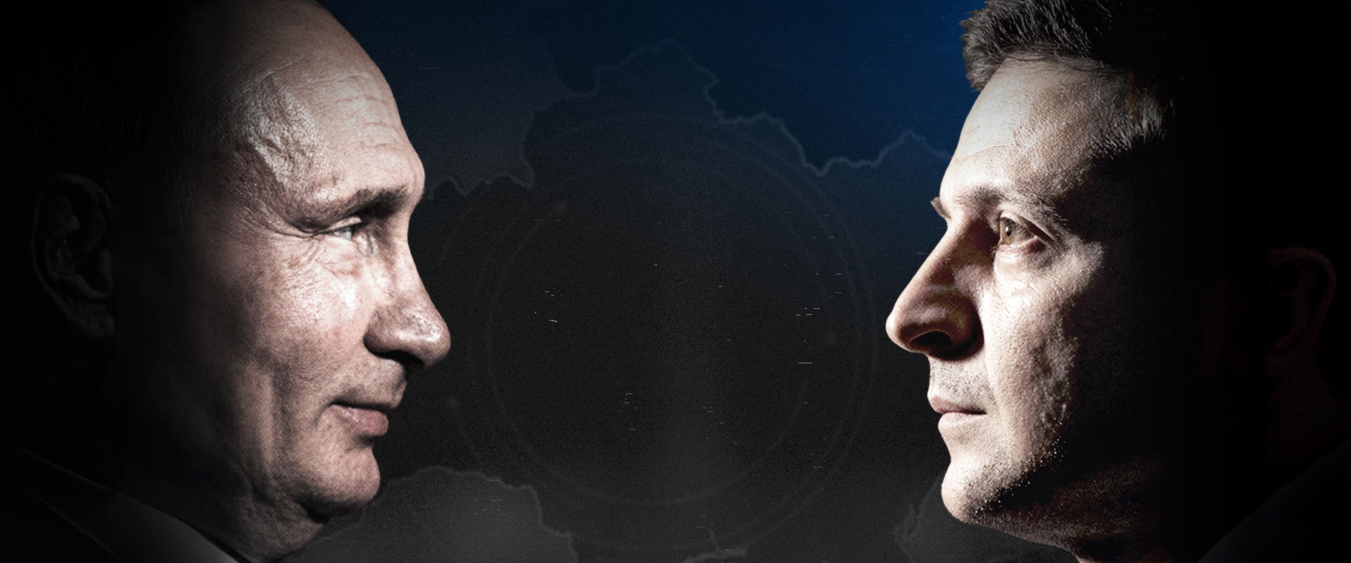 Two Men at War backdrop