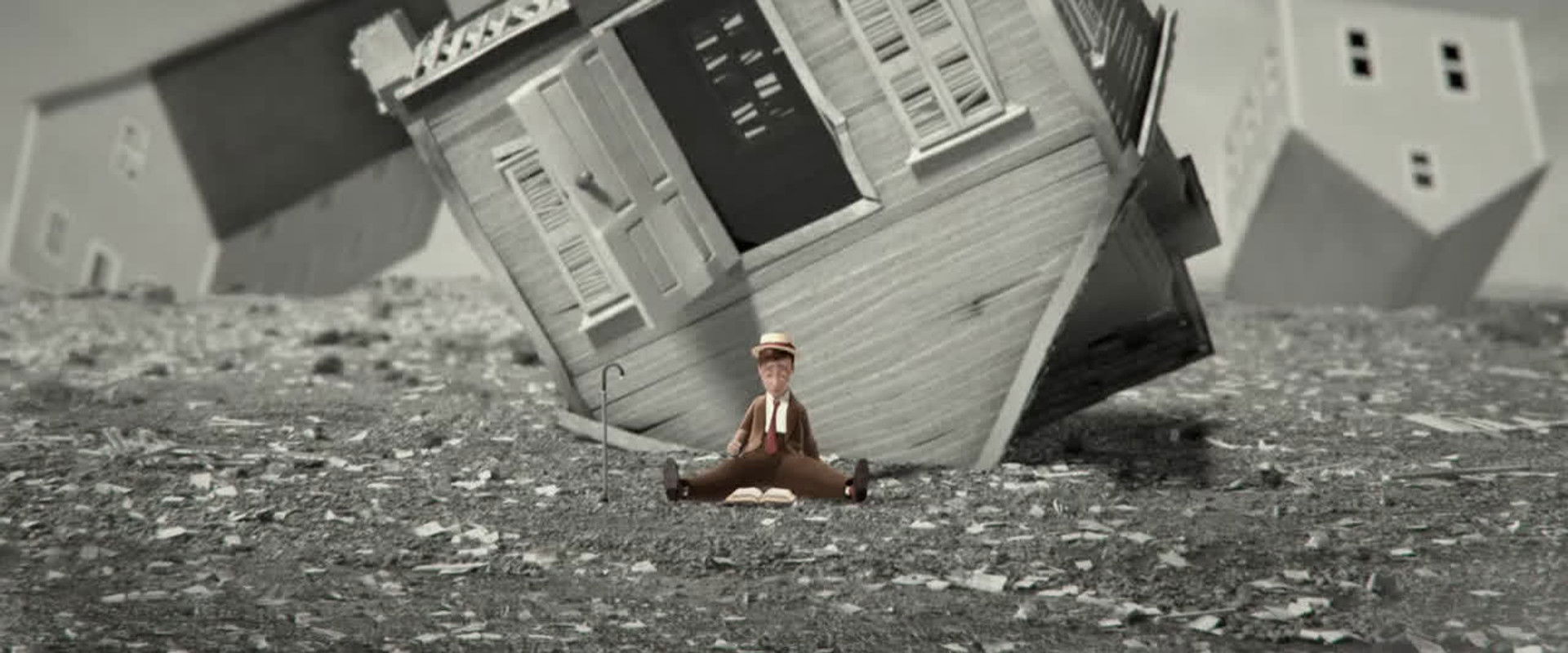 The Fantastic Flying Books of Mr. Morris Lessmore backdrop