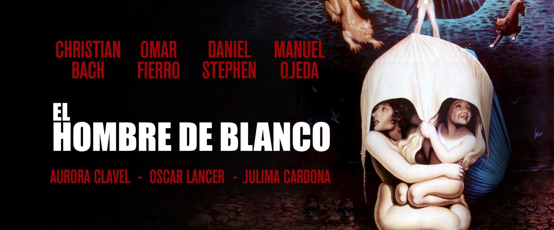 The Man in White backdrop