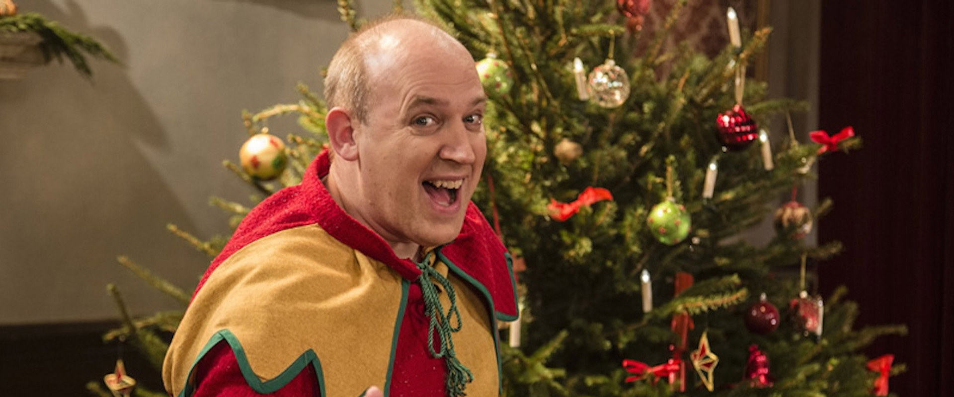 Tim Vine Travels Through Time Christmas Special backdrop