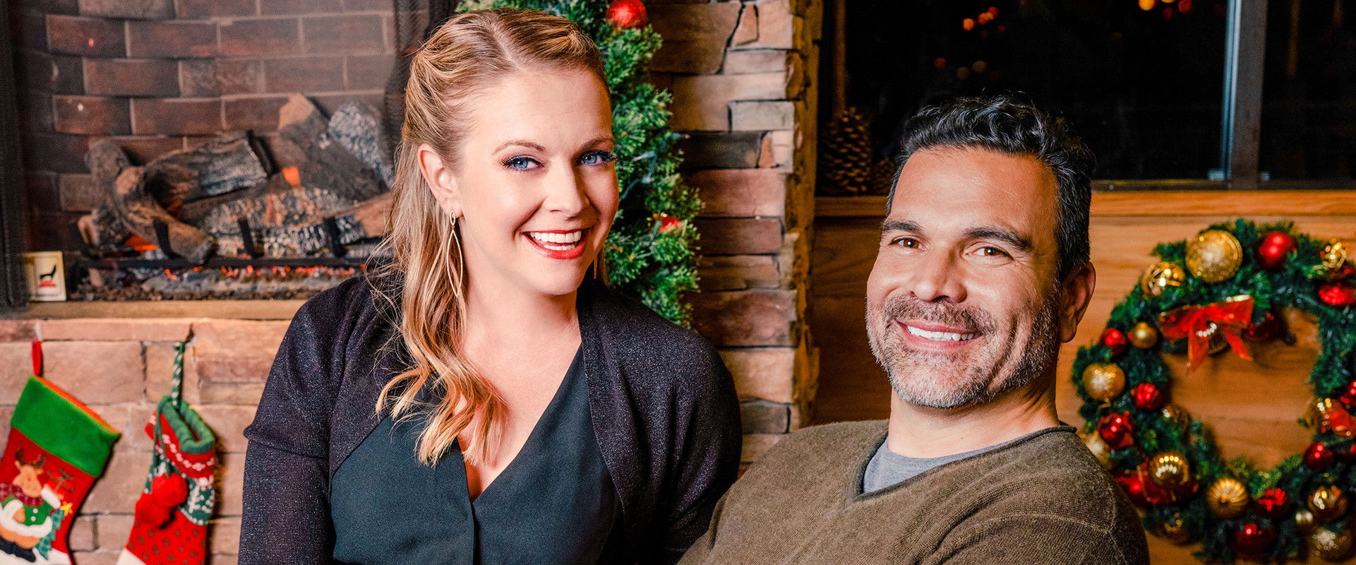 Christmas Reservations backdrop