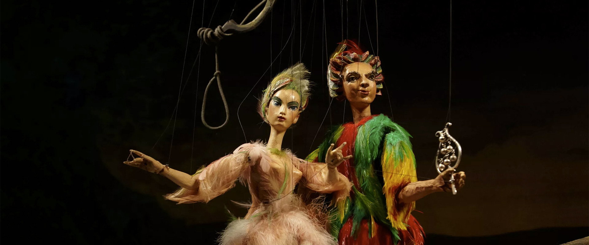 Salzburg Marionette Theatre: The Magic Flute backdrop