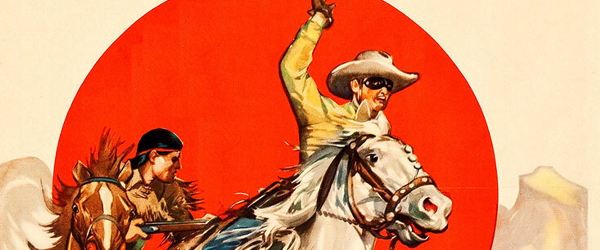 The Lone Ranger Rides Again backdrop