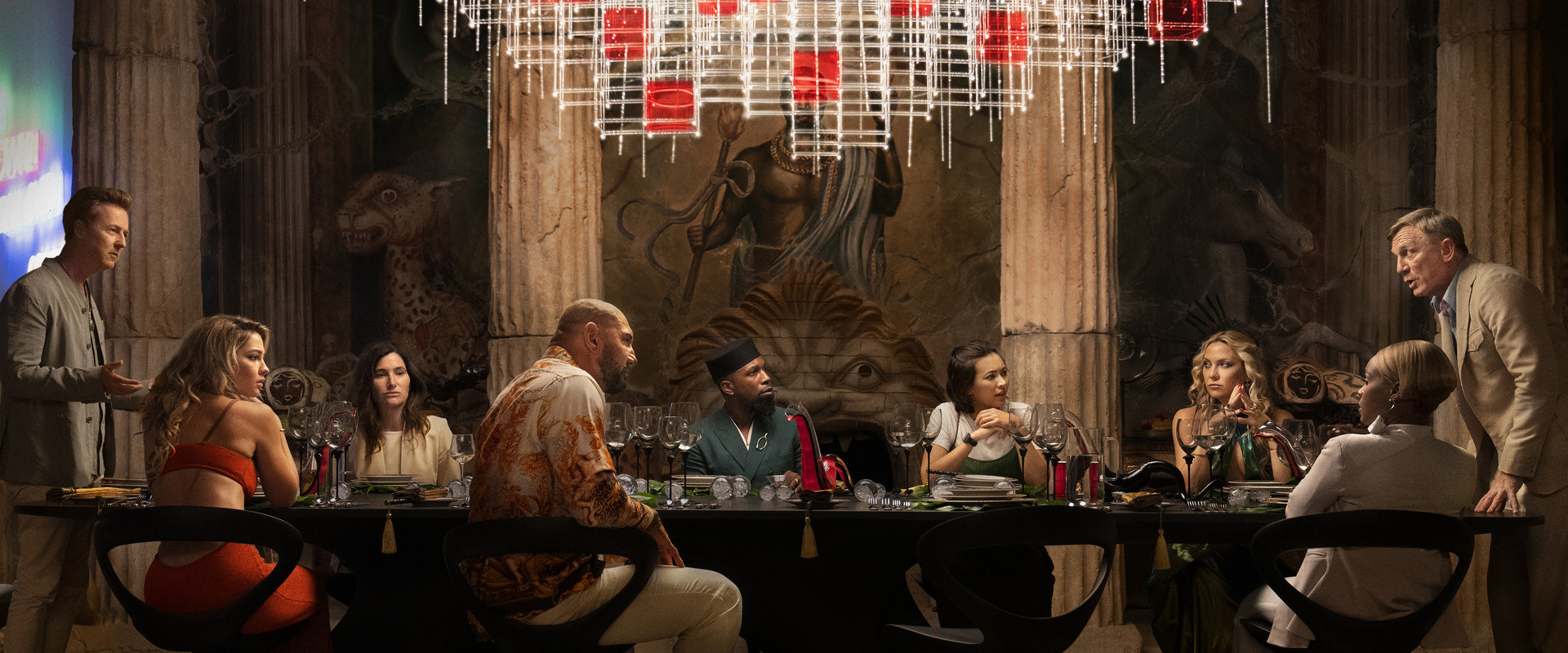 Glass Onion: A Knives Out Mystery backdrop