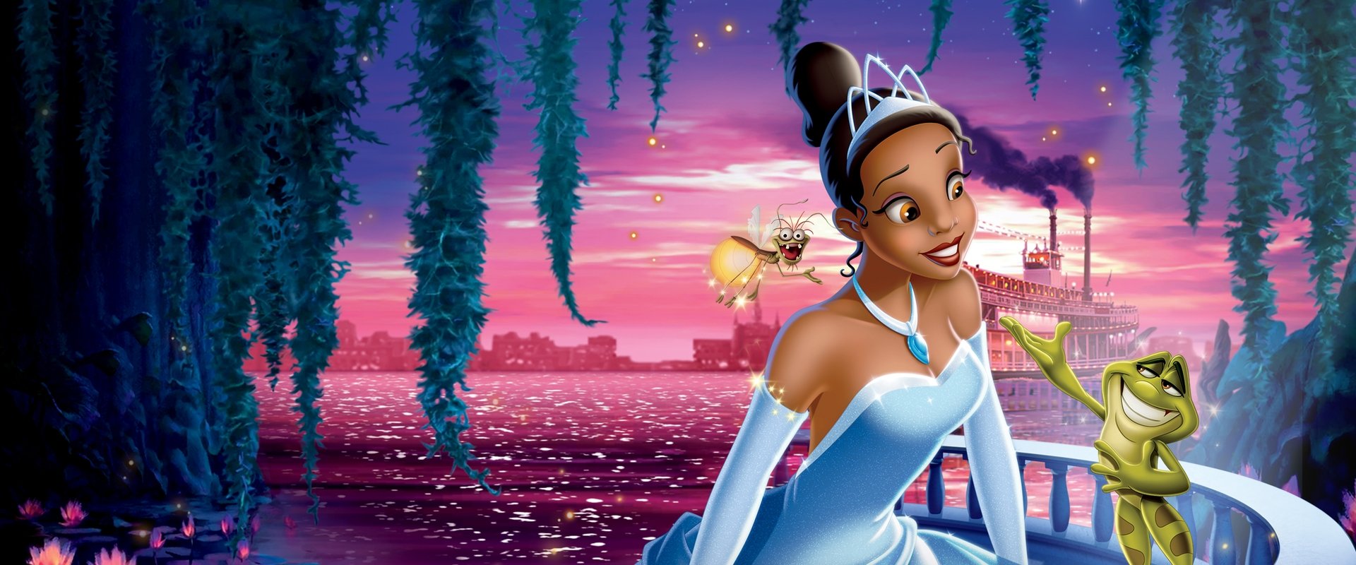 The Princess and the Frog backdrop