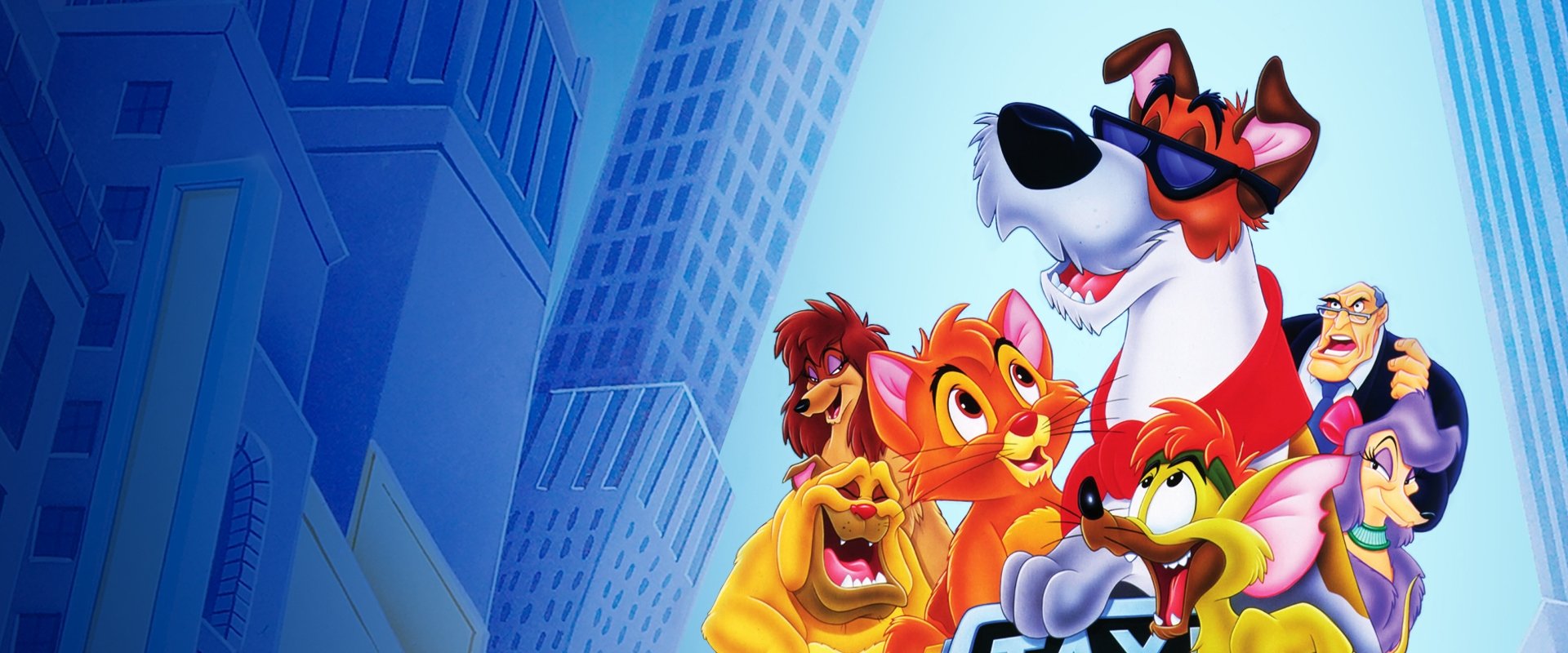 Oliver & Company backdrop