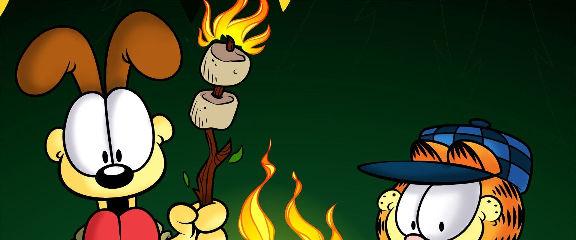 Garfield in the Rough backdrop