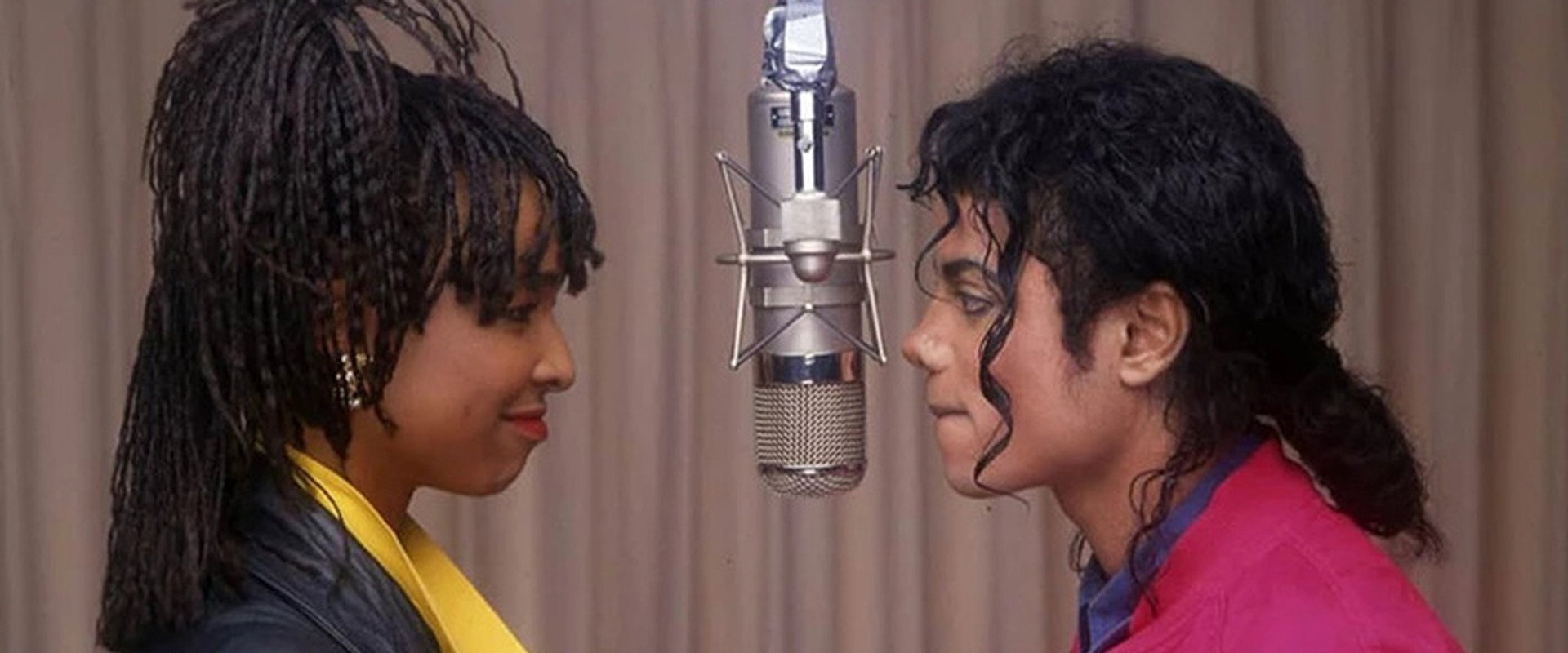 Mirroring Michael Jackson backdrop