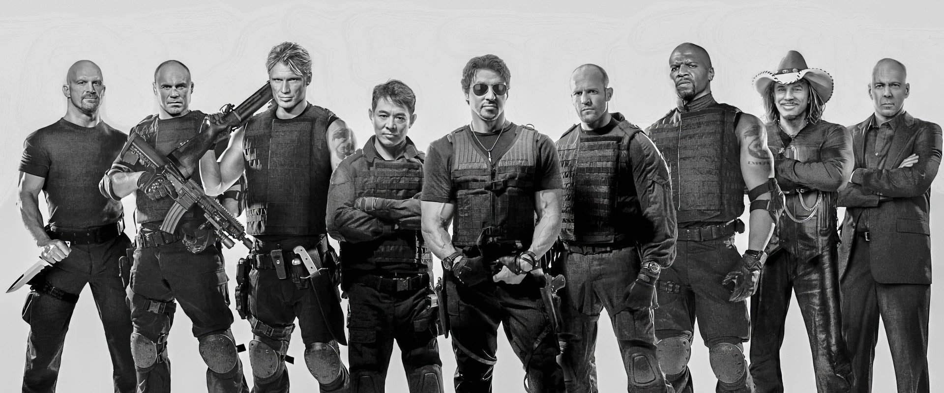 The Expendables backdrop