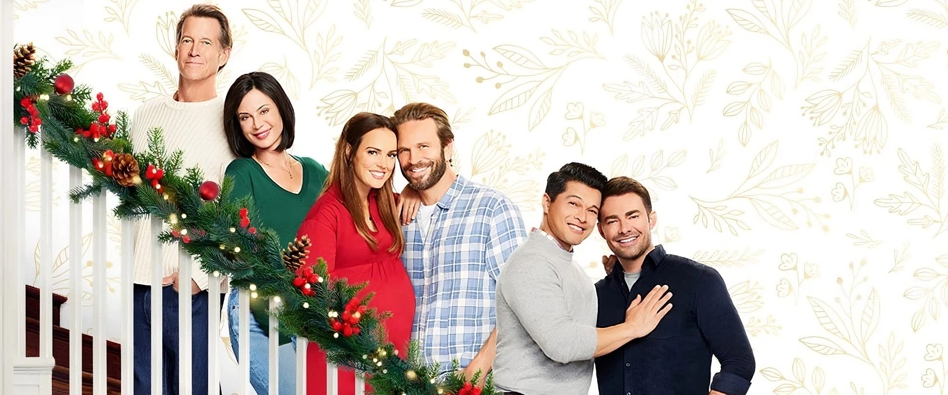 Christmas on Cherry Lane backdrop