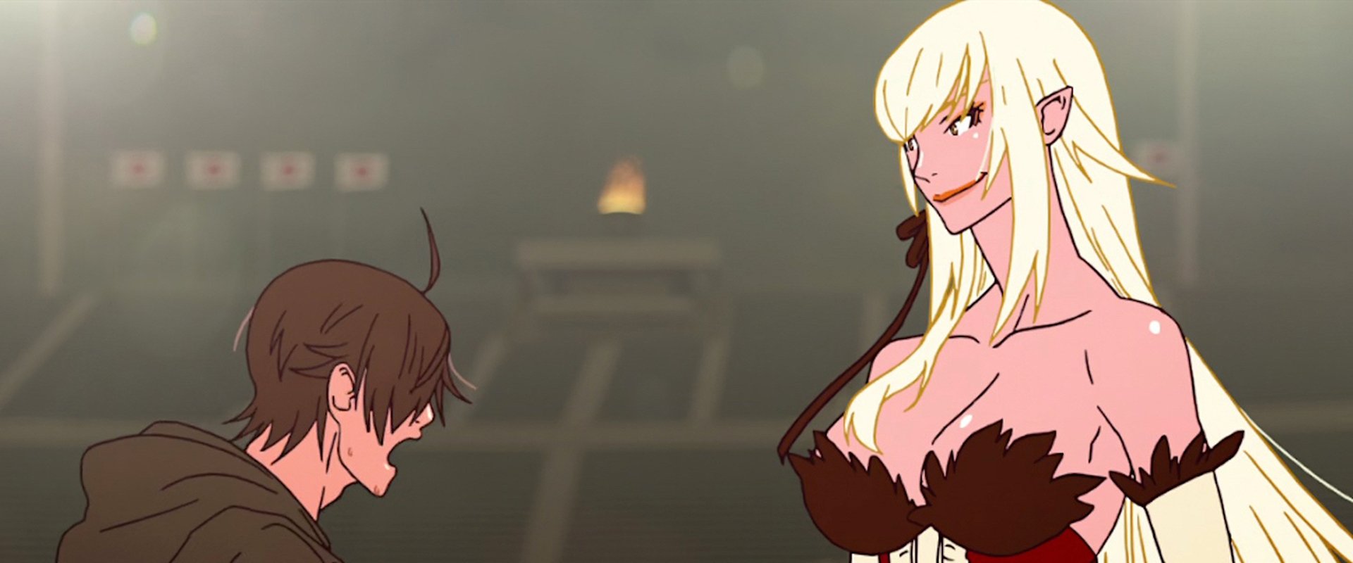 Kizumonogatari Part 3: Reiketsu backdrop