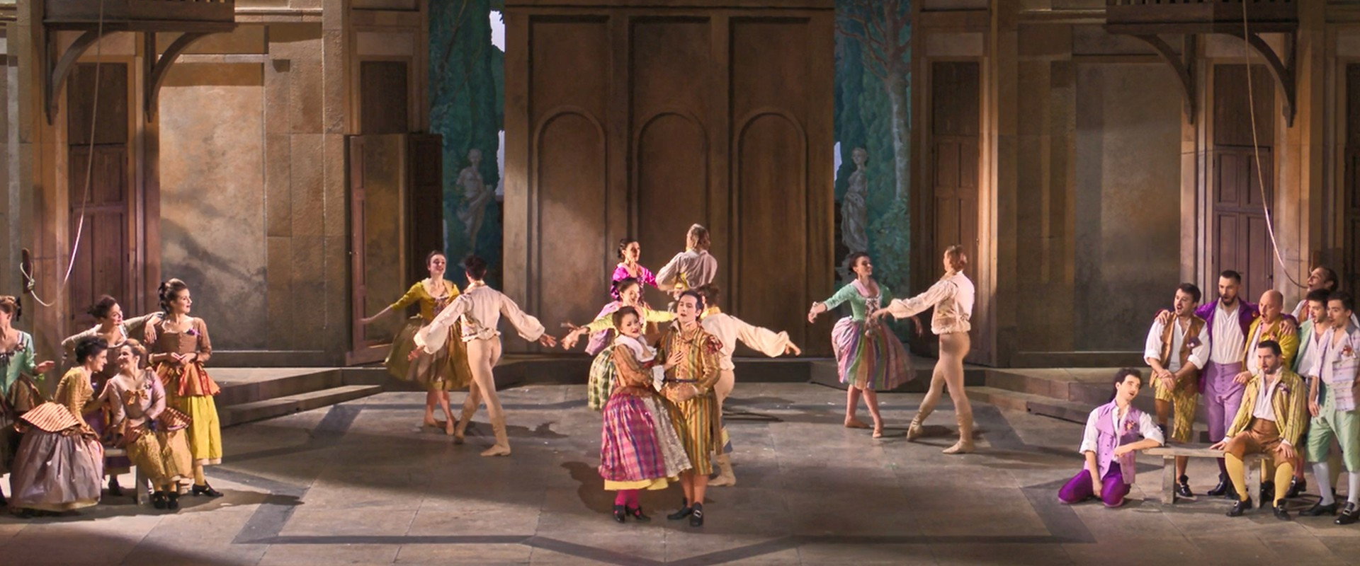 Don Giovanni - Opéra royal de Versailles backdrop