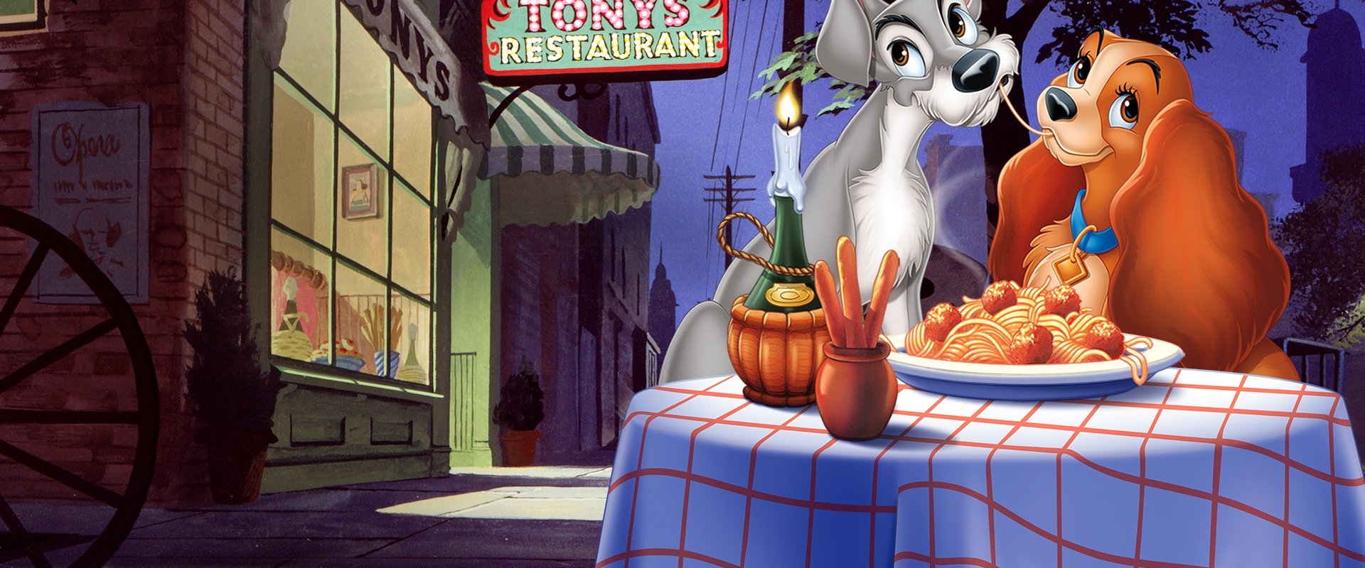 Lady and the Tramp backdrop
