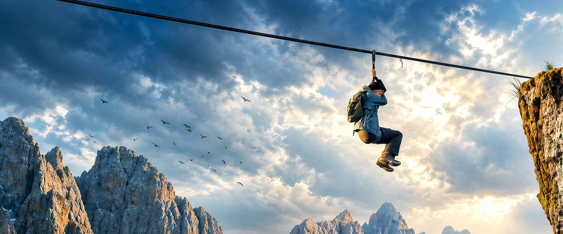 Zip Wire backdrop