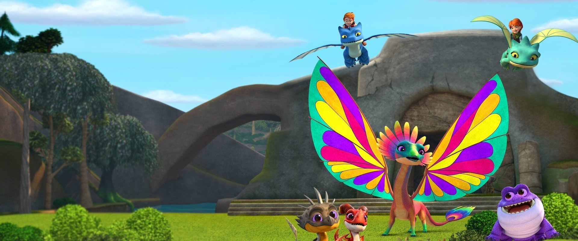 Dragons: Rescue Riders: Secrets of the Songwing backdrop