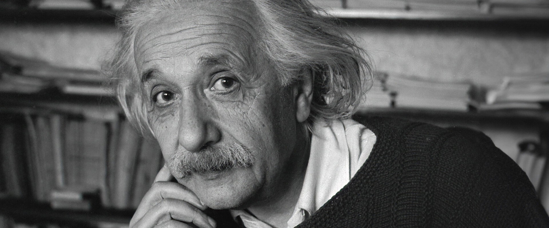 Einstein and the Bomb backdrop