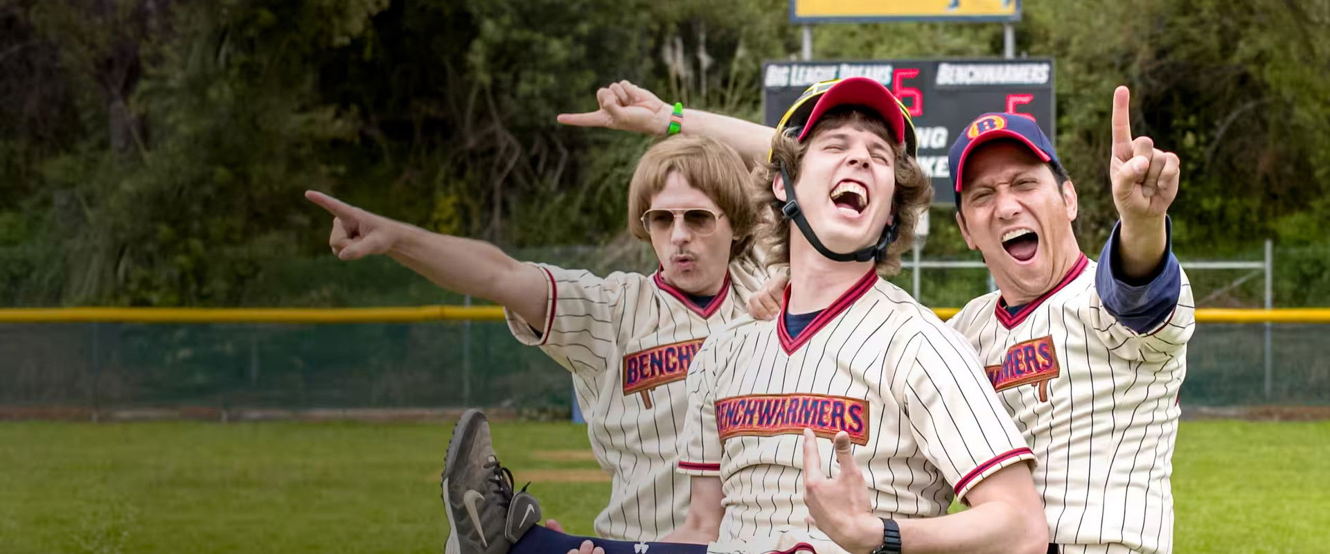 The Benchwarmers backdrop