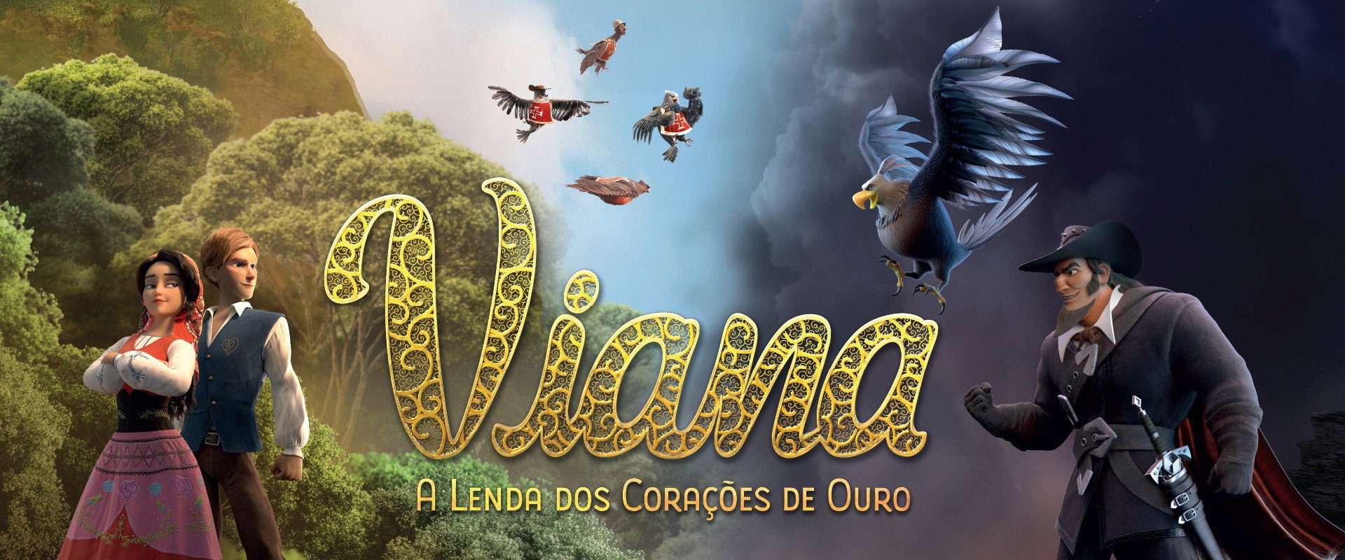 Viana – The Legend of the Golden Hearts backdrop