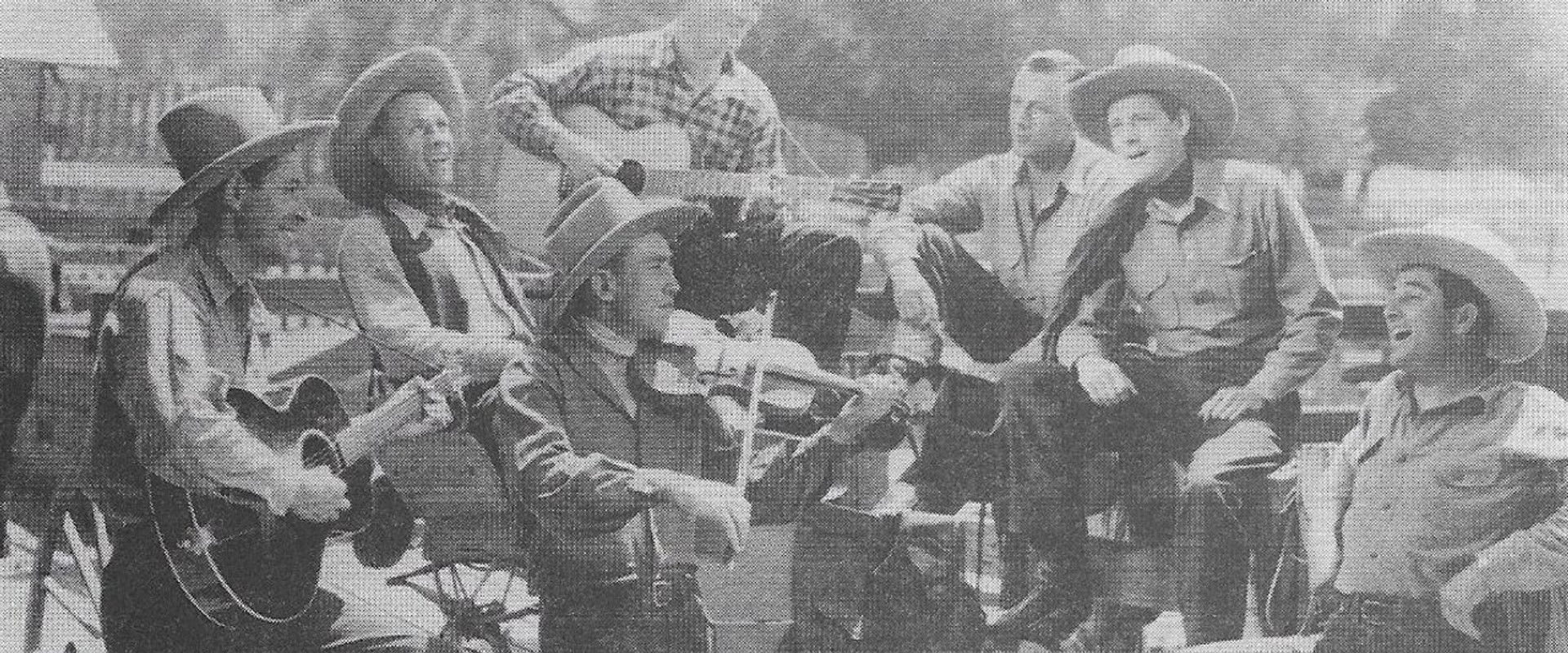 The Old Wyoming Trail backdrop