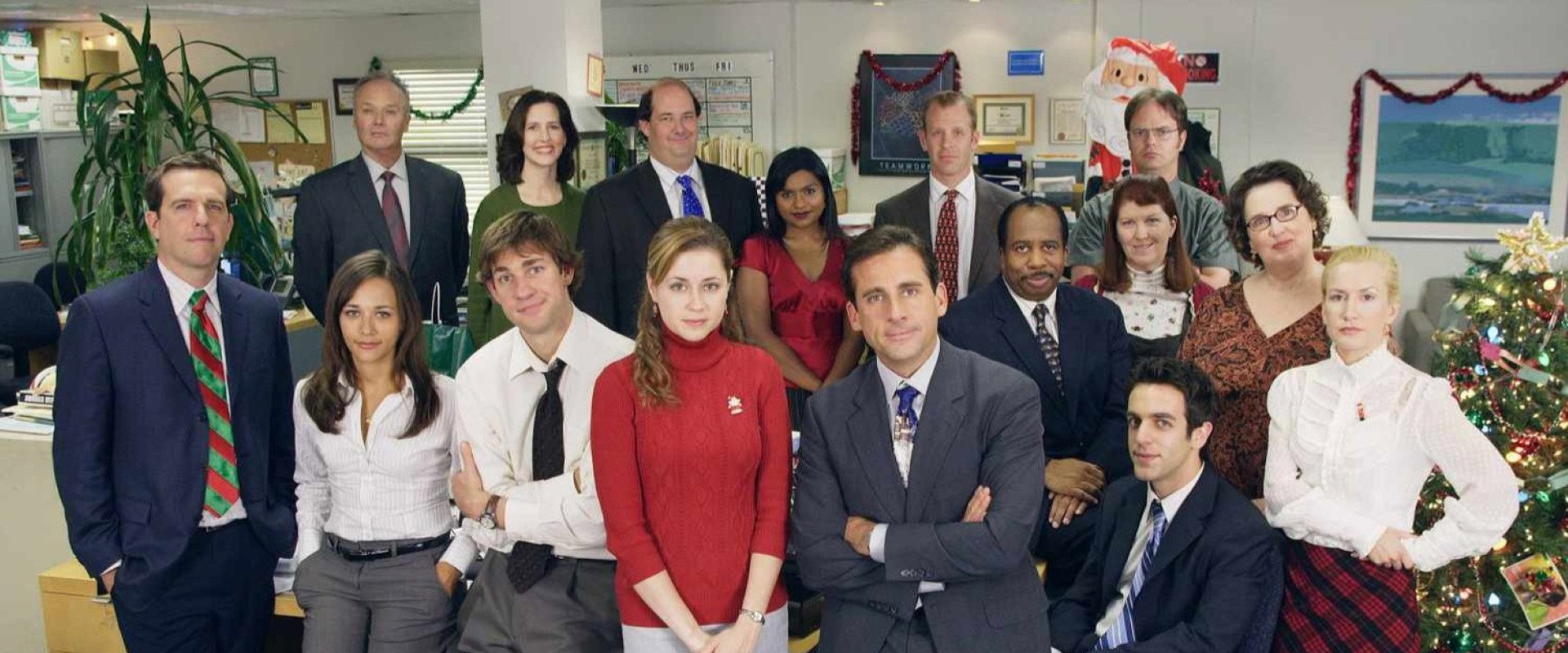 The Office Retrospective backdrop