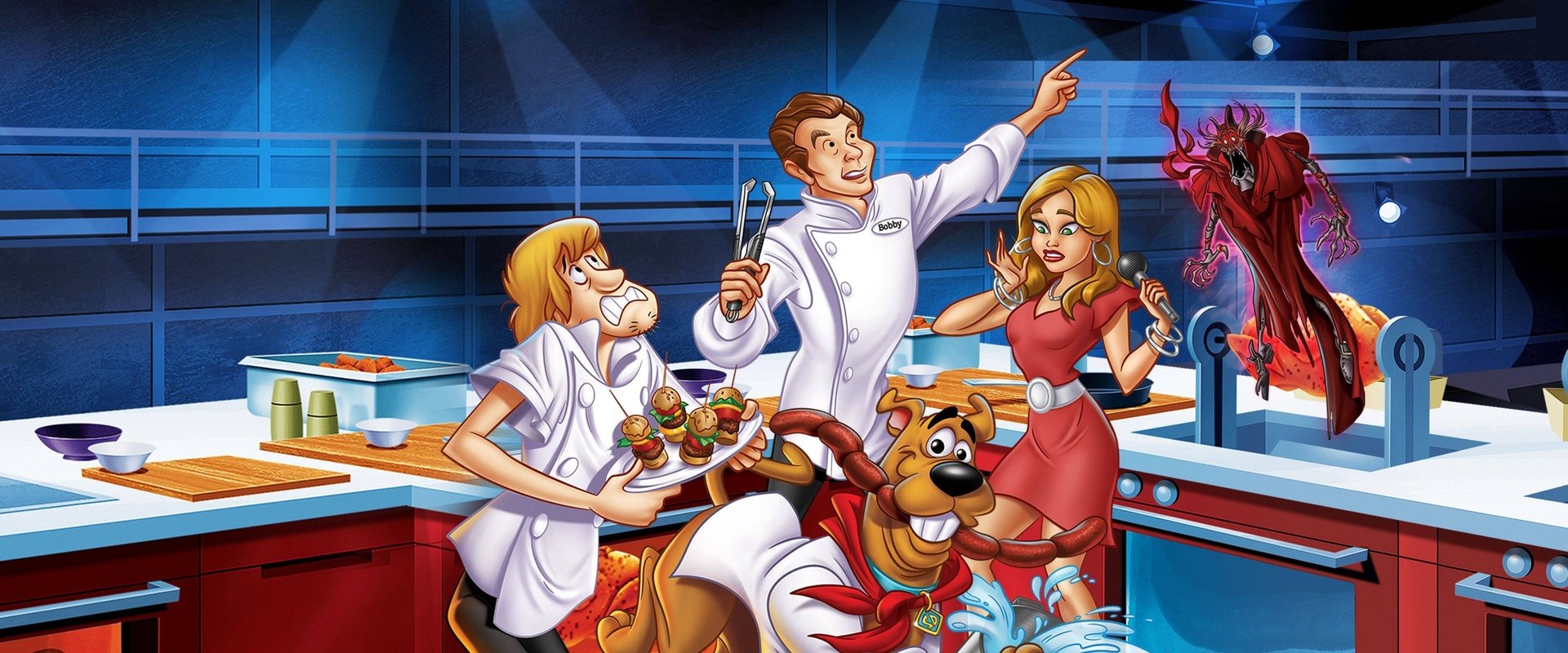 Scooby-Doo! and the Gourmet Ghost backdrop