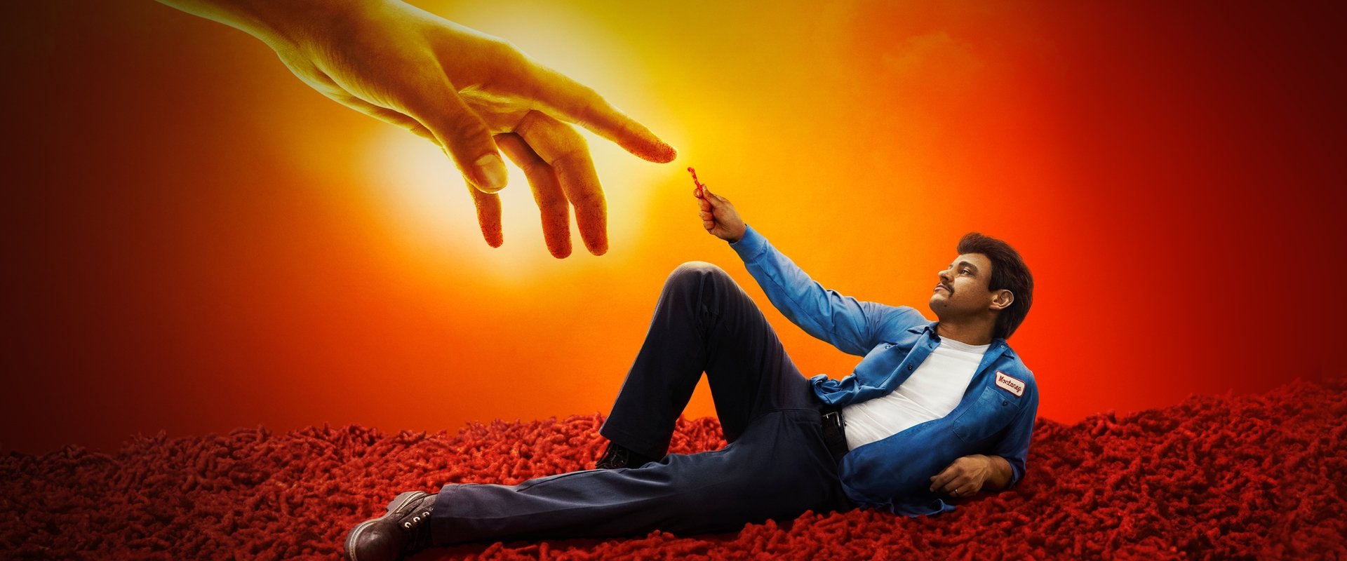 Flamin' Hot backdrop