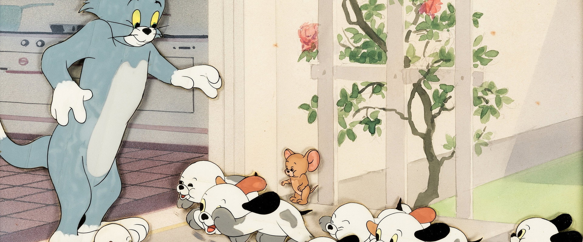 Puppy Tale backdrop